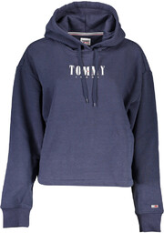 BLUZA TOMMY HILFIGER BEZ ZAMKA DAMSKA NIEBIESKA