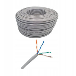 Kabel sieciowy skrętka LAN Netrack cat 5e UTP,