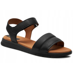 Geox Dandra Sandały Damskie Czarne Klasyczne 35 Żio