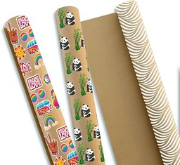 Florio Paper 3 rolki, różne arkusze z papieru