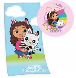Koci Domek Gabi Disney ręcznik plażowy Poduszka dekoracyjna