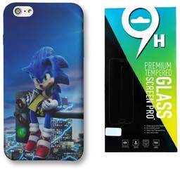Etui Do Xiaomi Redmi 9A -Z Nadrukiem Sonic