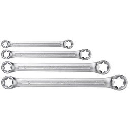 Klucz oczkowy Torx T6 - T24, zestaw 4