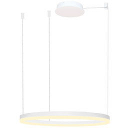 Lampa wisząca LED biała okrągła 80cm AZ4959