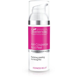 Bielenda Professional Redness Relief, kwasowy peeling na naczynka