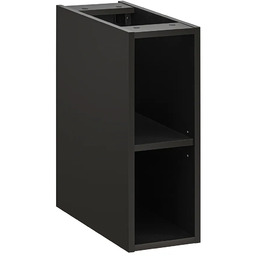 Edinos Czarny dolny regał łazienkowy W9-D82