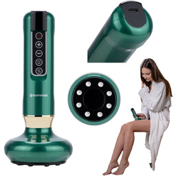 HUMANAS DermaSmooth Masażer antycellulitowy z funkcją bańki chińskiej