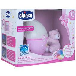 CHICCO Zabawka pozytywka First Dreams Next2Stars Różowy