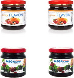 Mix 2x Junior i 2x Mega Flavon