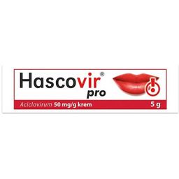 HASCOVIR PRO Krem na opryszczkę, 5g