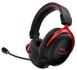 HyperX Cloud II Wireless Nauszne Czarno-czerwony Słuchawki bezprzewodowe