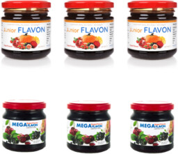 Mix 3x Junior i 3x Mega Flavon