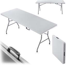 Stolik ogrodowy Forges składany 74x180cm