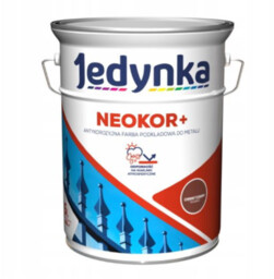 Jedynka Neokor+ antykorozyjna farba podkładowa do metalu Czerwony