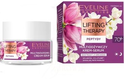 Eveline Lifting Therapy Peptydy 70+ Multiodżywczy Krem-serum