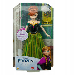Lalka Mattel Kraina Lodu Śpiewająca Anna 30 cm
