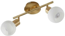 Lindby - Elaina 2 Lampa Sufitowa Brass/Opal