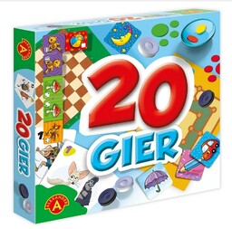 Alexander GRY RODZINNE - ZESTAW 20 GIER ALEX
