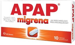 APAP Migrena, 10tabl. powl.