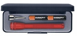 Latarka Mini Maglite Led Aaa Czerwona P32032
