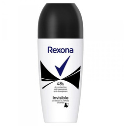 REXONA Invisible Black & White Antyperspirant damski