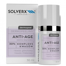 SOLVERX Dermopeel Dermopeeling Anti-Age - Kompleks Kwasów 30%
