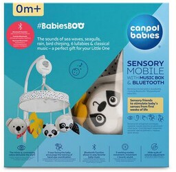 CANPOL BABIES Sensoryczna karuzela z pozytywką bluetooth BabiesBoo