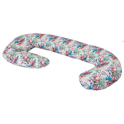 Babymatex Poduszka pozycjonująca "C" rogal Botanika liście kwiaty