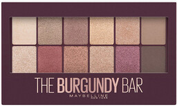 Maybelline, The Burgundy Bar, Paleta cieni do powiek,
