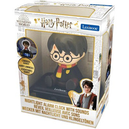 LEXIBOOK Zabawka budzik z lampką nocną Harry Potter