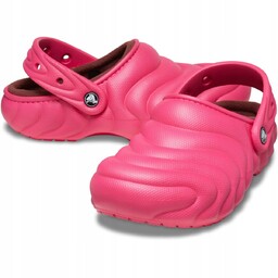 Damskie Ocieplane Buty Chodaki Crocs Classic Lined Overpuff