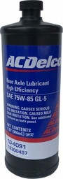 Olej przekładniowy do mostu SAE 75W-85 GL-5 ACDelco
