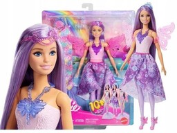 LALKA BARBIE MAGICZNA WRÓŻKA lalka z ubrankami KSIĘŻNICZKA