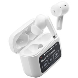 XMUSIC Słuchawki dokanałowe XTW950W ANC Biały Głośnik 300
