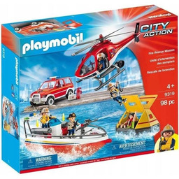 Playmobil, zestaw Misja Ratownicza Straży Pożarnej