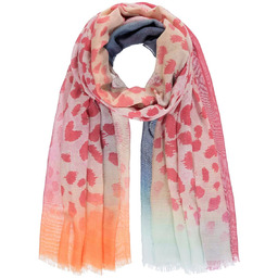 Damski szal czerwony Passigatti