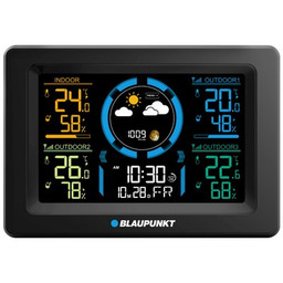BLAUPUNKT Stacja pogody WS40BK Czarny