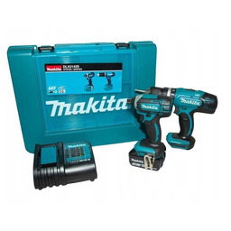Makita Zestaw Combo 18V DLX2142S Wkrętarka DHP453 Zakrętarka