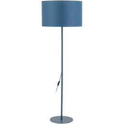 Lampa podłogowa stalowa Niebieska 151cm 1-punktowa z serii