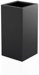 Kwadratowa donica Tower Pot 70 cm czarna