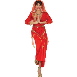 FIESTAS GUIRCA Kostium Indian Amerykanów dla dorosłych kobiet