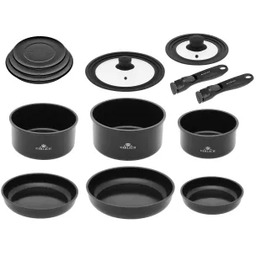 Gerlach Smart Indukcja Aluminium 13 elementów Zestaw garnków