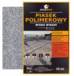 SandBruk Piasek Polimerowy Fuga Do Kostki Brukowej Jasny
