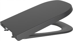 Deska Sedesowa Wolnoopadająca Czarna Roca Gap Square A80147208B