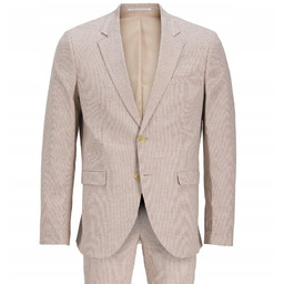 Jack & Jones Super Slim Garnitur Męski Beżowy