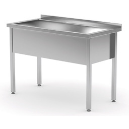 Polgast Stół z basenem jednokomorowym - wysokość komory