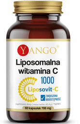 YANGO Liposomalna Witamina C 60vegcaps