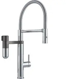 Franke Vital Semi-Pro Chrom/Gun metal Mosiądz Bateria kuchenna