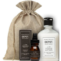 Zestaw do brody Depot Odżywiający olejek do brody