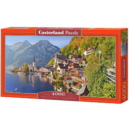 Puzzle 4000 elementów. Hallstatt, Austria. Castorland